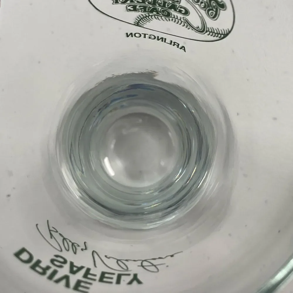 EUC Bobby Valentine Sports Gallery Cafe Beer Glass - Arlington TX Sports Bar